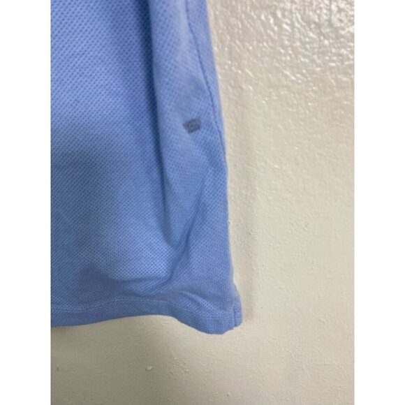 Mack Weldon Golf Polo Shirt Men size Large Blue performance Lightweight Short Sl - Picture 12 of 14
